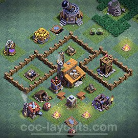 Best Builder Hall Level 3 Base - Clash of Clans - BH3 - (#2)