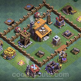 Best Builder Hall Level 3 Base - Clash of Clans - BH3 - (#8)