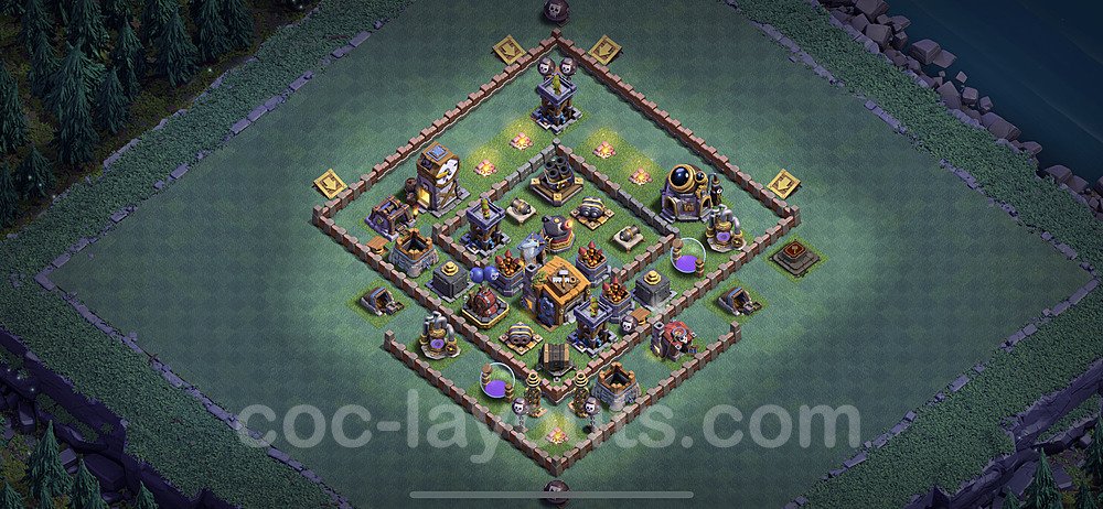 Best Builder Hall Level 7 Base with Link - Clash of Clans - BH7 Copy - (#1)