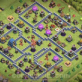 Full Upgrade TH12 Base Plan with Link, Anti Everything, Copy Town Hall 12 Max Levels Design 2024, #115