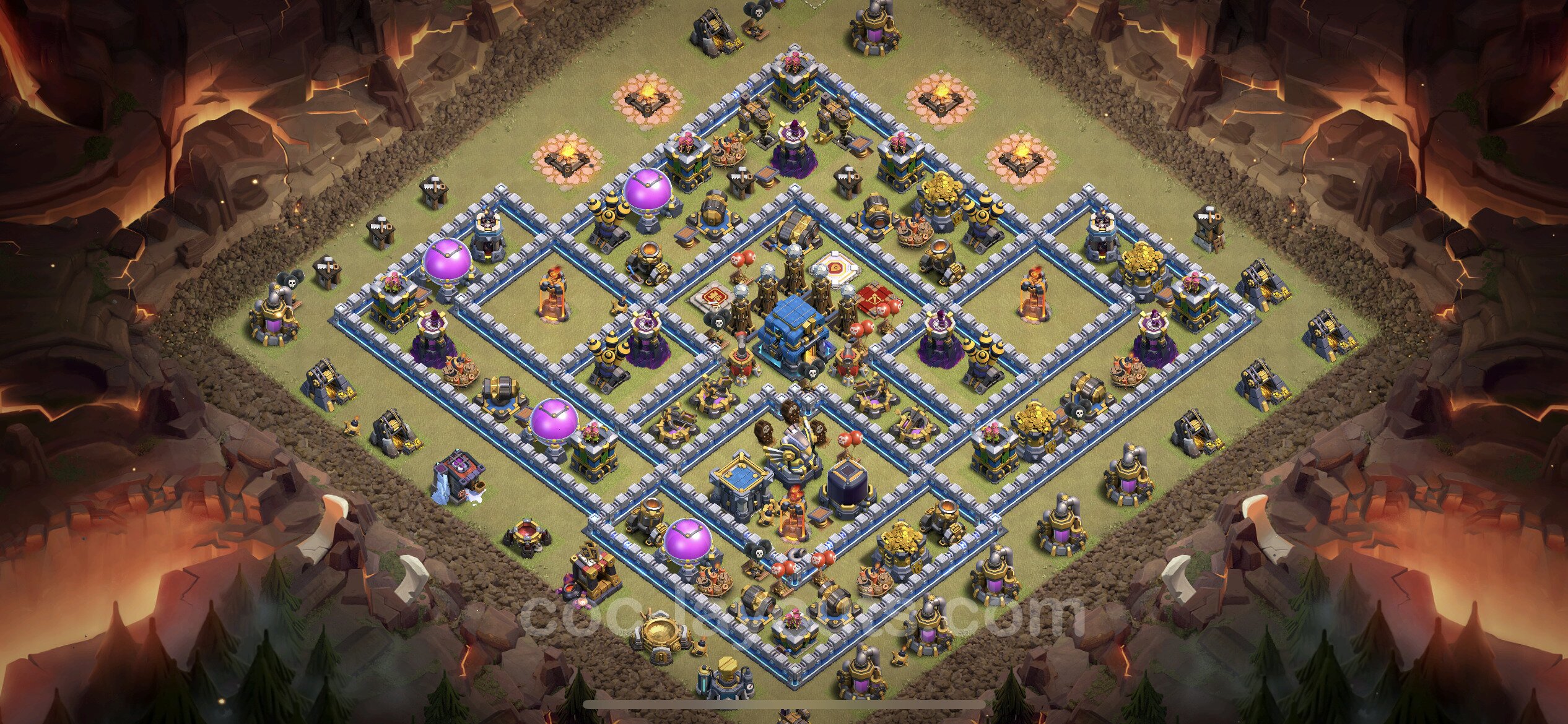Best Anti Stars War Base Th With Link Legend League Town Hall Level Cwl Base Copy