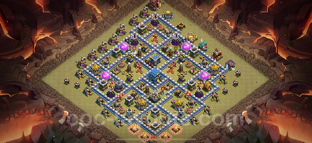 Municipio Livello 12 Base Di Guerra Link Anti Tutto TH12 Anti 2