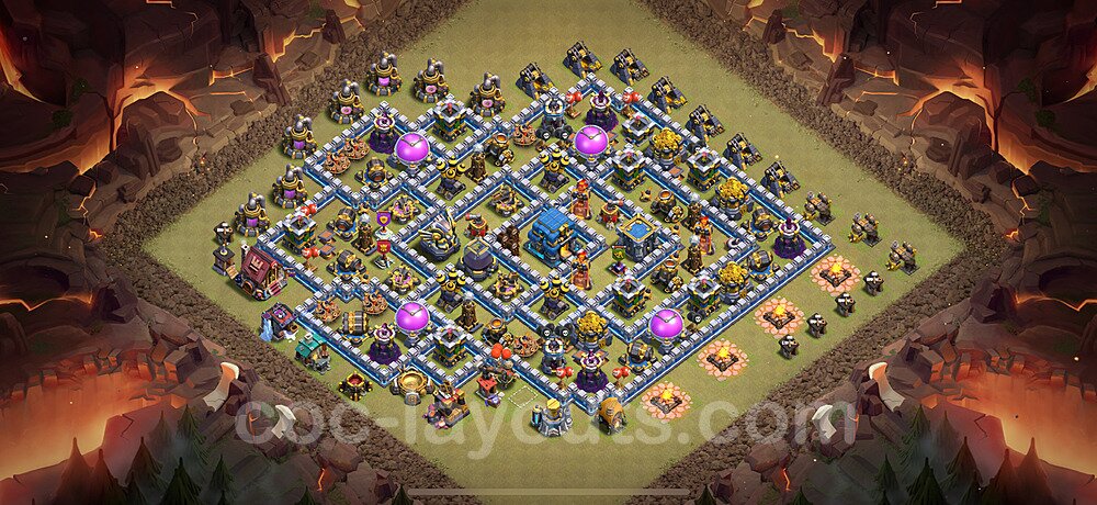 Best Max Levels War Base Th With Link Hybrid Town Hall Level