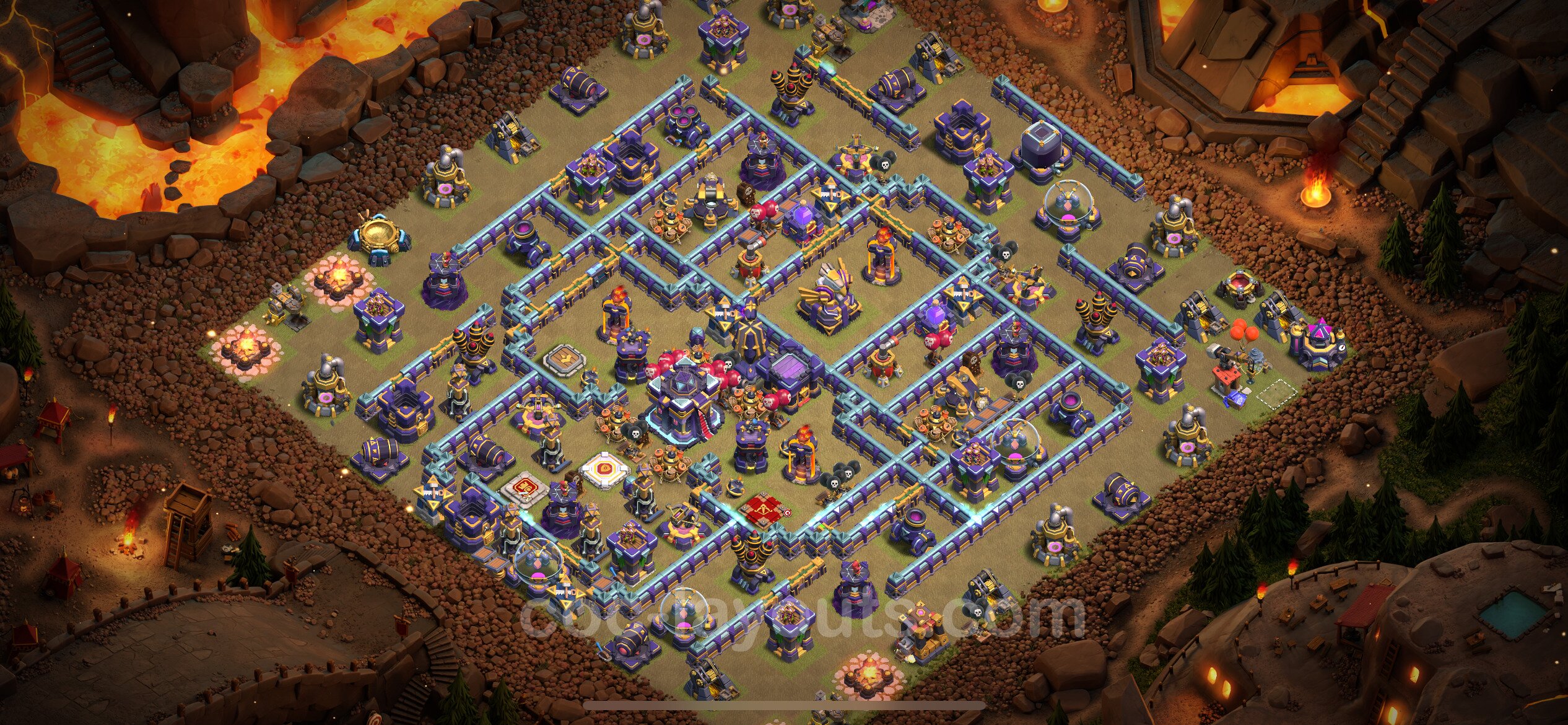 Best Anti Stars War Base Th With Link Anti Everything Town Hall Level Cwl Base