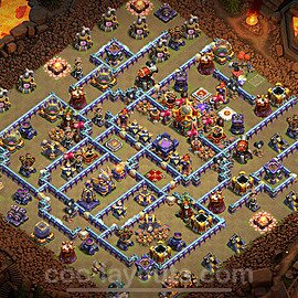 Die Clan War Base RH16 + Link, Anti Alles 2024 - COC Rathaus Level 16 Kriegsbase (CK / CW) - #31