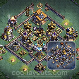 Best Builder Hall Level 10 Base with Link - Clash of Clans 2023 - BH10 Copy - (#11)