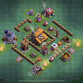 Best Builder Hall Level 3 Anti Everything Base - Design 2025 - BH3 - #20