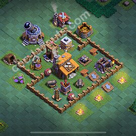 مخطط قاعدة قاعة البناء  2025 - مستوى قاعة البناء 3 - المتغير 22