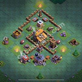 Best Builder Hall Level 3 Anti 3 Stars Base - Design 2025 - BH3 - #26