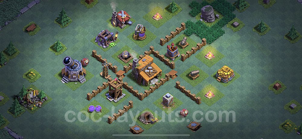 Best Builder Hall Level 3 Max Levels Base - Design - BH3 - #13