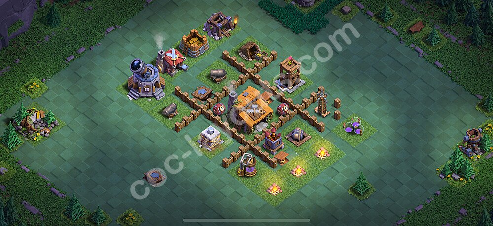 Best Builder Hall Level 3 Max Levels Base - Design 2025 - BH3 - #24