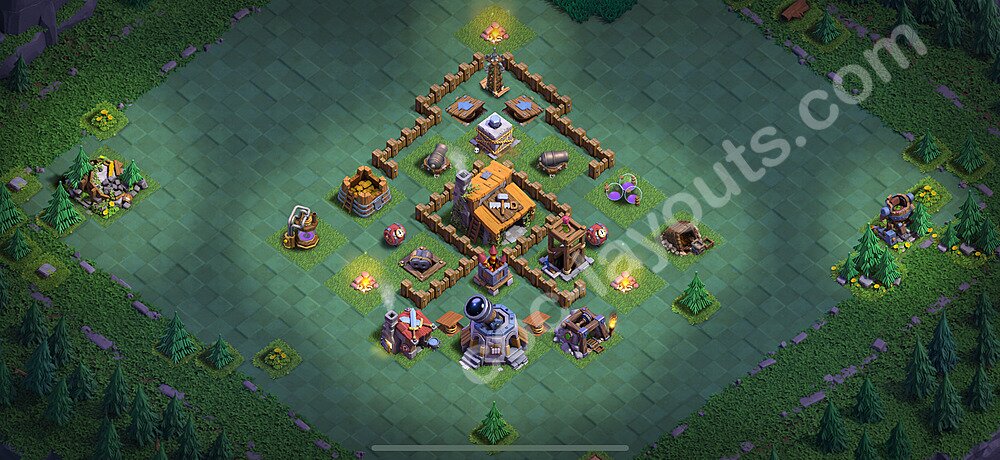 Top Anti 3 Etoiles Maison des ouvriers 3 Base 2025 - MDO 3 / HDV 3 - #26