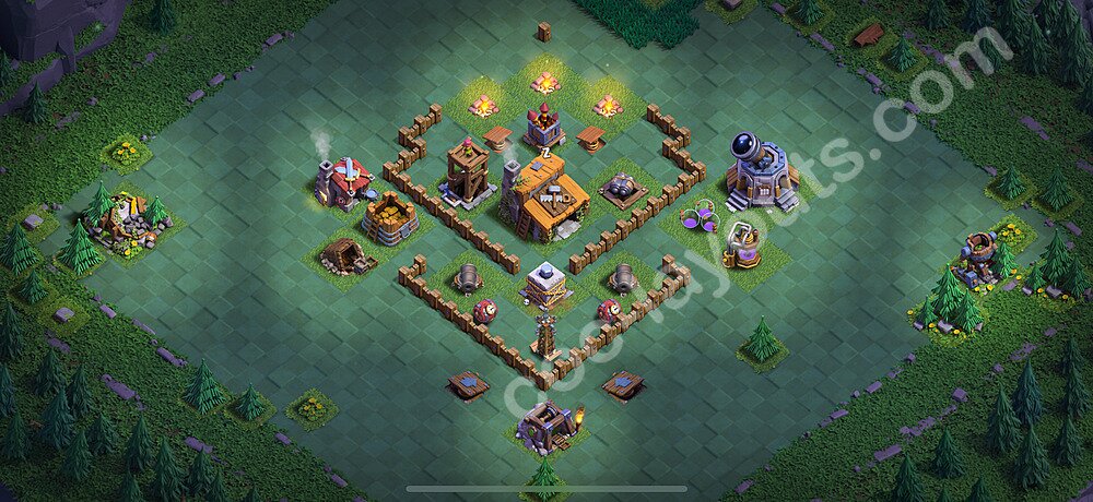 مخطط قاعدة قاعة البناء  2025 - مستوى قاعة البناء 3 - المتغير 27