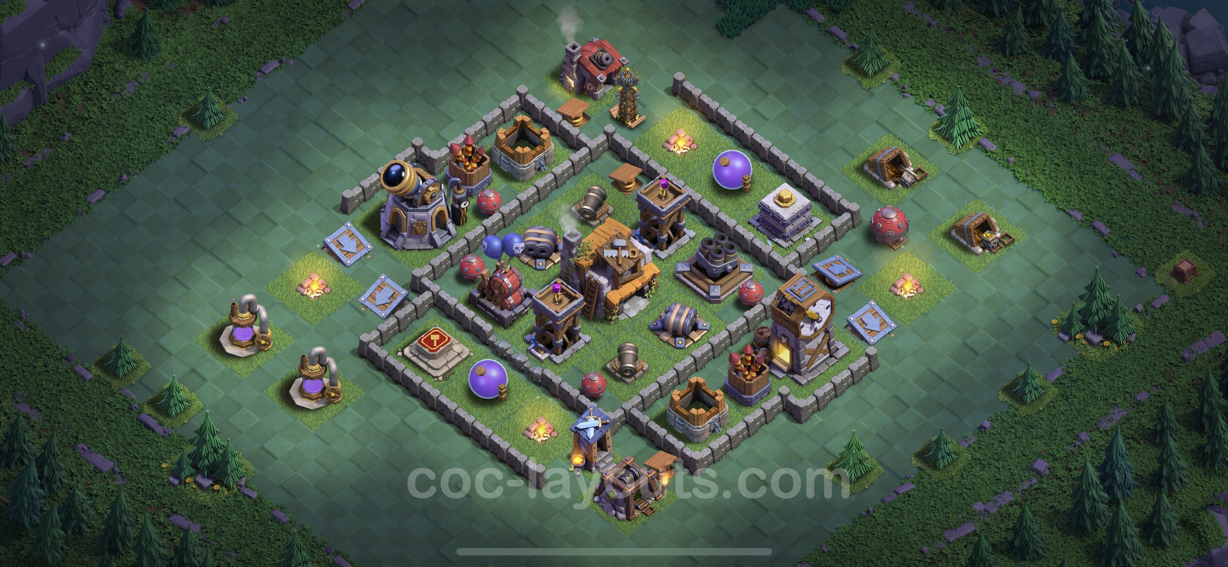 6th builder clash of clans