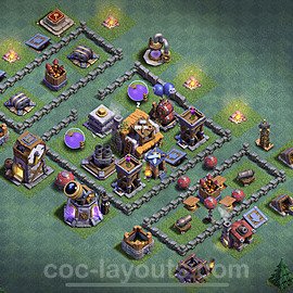 Best Builder Hall Level 5 Base with Link - Clash of Clans - BH5 Copy - (#20)