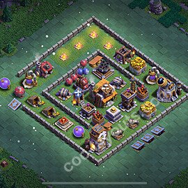 مخطط قاعدة قاعة البناء  2025 - مستوى قاعة البناء 5 - المتغير 43