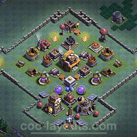 Best Builder Hall Level 5 Base with Link - Clash of Clans - BH5 Copy - (#45)