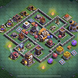 Best Builder Hall Level 5 Base with Link - Clash of Clans 2025 - BH5 Copy - (#58)