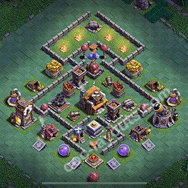 مخطط قاعدة قاعة البناء  2025 - مستوى قاعة البناء 5 - المتغير 61