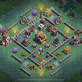 مخطط قاعدة قاعة البناء  2025 - مستوى قاعة البناء 5 - المتغير 64