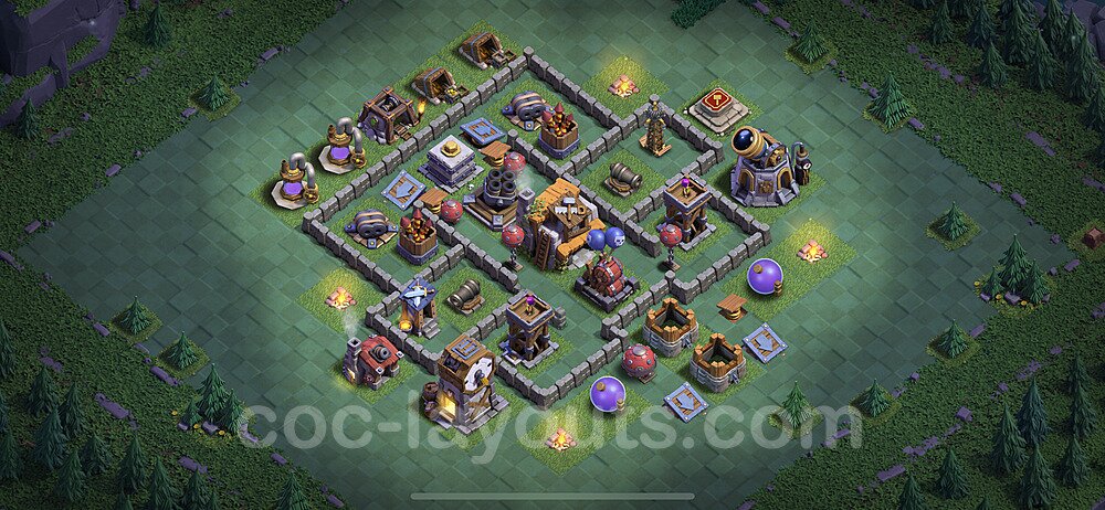 Best Builder Hall Level 5 Base with Link - Clash of Clans 2021 - BH5 Copy - (#58)