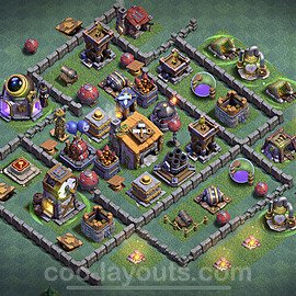 Best Builder Hall Level 6 Base with Link - Clash of Clans - BH6 Copy - (#18)