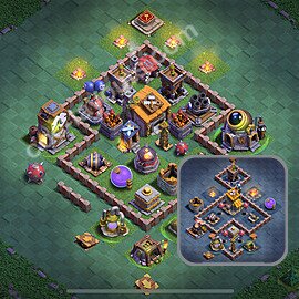 Layout da base Vila do Construtor CV6 com link 2025, #30