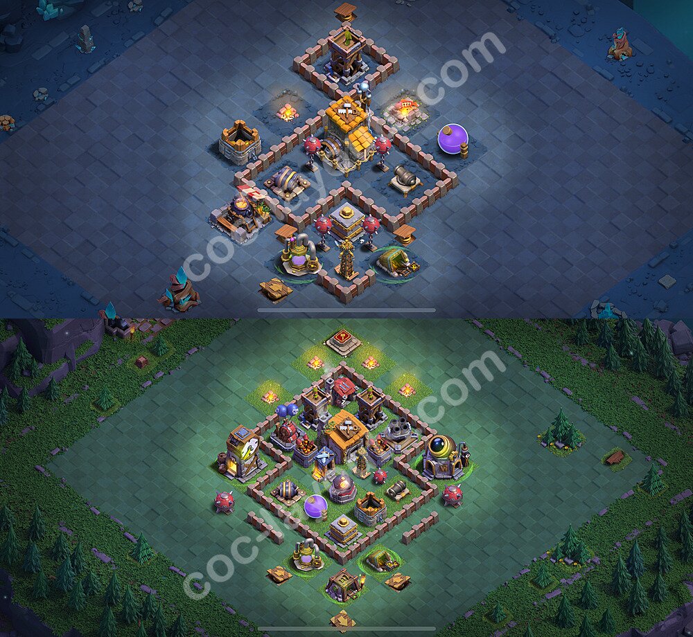 Top Anti 2 Etoiles Maison des ouvriers 6 Base + Lien (Link) 2025 - MDO 6 / HDV 6 - #30