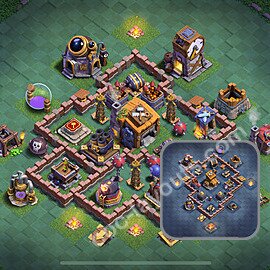 Layout da base Vila do Construtor CV7 com link 2026, #65