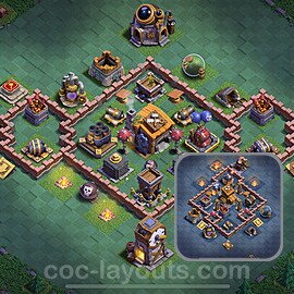 Layout da base Vila do Construtor CV7 com link 2025, #67