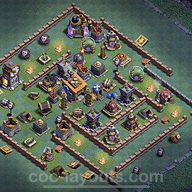 Best Builder Hall Level 8 Base with Link - Clash of Clans - BH8 Copy - (#3)