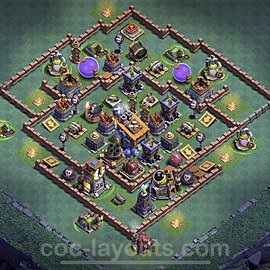 Best Builder Hall Level 8 Base with Link - Clash of Clans - BH8 Copy - (#6)