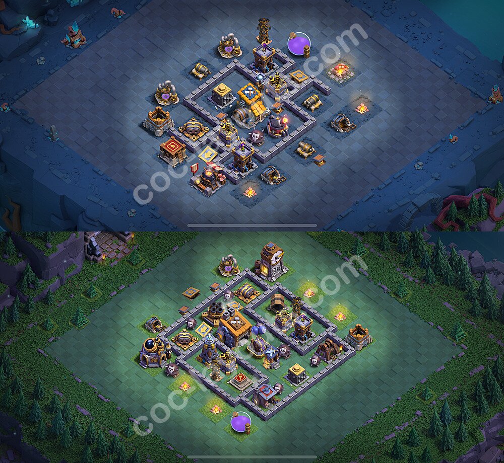 Best Builder Hall Level 8 Base with Link - Clash of Clans 2026 - BH8 Copy - (#27)