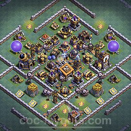 Best Builder Hall Level 9 Max Levels Base with Link - Copy Design - BH9 - #31