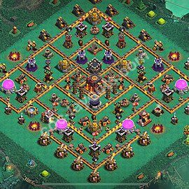 Расстановка базы ТХ 10 2026 Максимальная Прокачка для Защиты Скопировать, Анти Все, #277