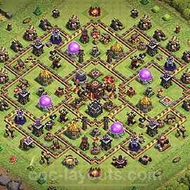 Base plan TH10 (design / layout) with Link, Hybrid for Farming 2022, #179