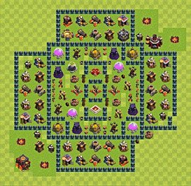 Base plan TH10 (design / layout) for Farming, #6
