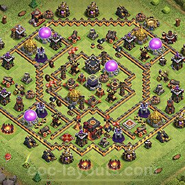 Base plan TH10 (design / layout) with Link, Hybrid for Farming 2023, #67