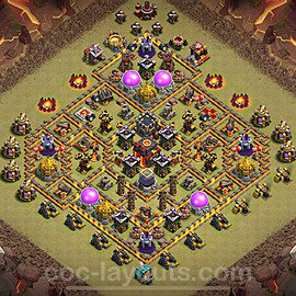 TH10 Max Levels CWL War Base Plan with Link, Anti Everything, Copy Town Hall 10 Design 2024, #170