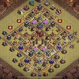 База ТХ 10 2025 для Лиги Войны Кланов (КВ / ЛВК) Скопировать, Анти Все, Гибридные, #191