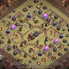 Die Clan War Base RH10 + Link, Anti Alles 2023 - COC Rathaus Level 10 Kriegsbase (CK / CW) - #73