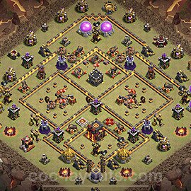 Die Clan War Base RH10 + Link, Anti Alles 2022 - COC Rathaus Level 10 Kriegsbase (CK / CW) - #84