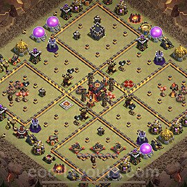 Die Clan War Base RH10 + Link, Anti Alles 2022 - COC Rathaus Level 10 Kriegsbase (CK / CW) - #86