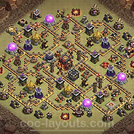 Die Clan War Base RH10 + Link, Anti Alles 2022 - COC Rathaus Level 10 Kriegsbase (CK / CW) - #92