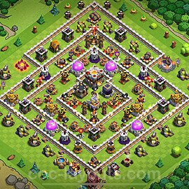 Top Anti 3 Etoiles Base HDV 11 + Lien (Link), Hybride 2025 - Hôtel de Ville 11 Base Copier - #120