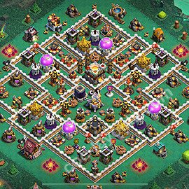 Ustawienie bazy do obrony TH11 z linkiem, Anty Wszystko - Ratusz poziom 11 - COC 2025 - #127