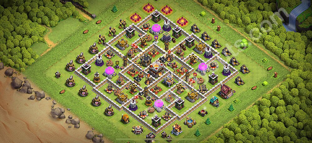 Layout de Defesa CV11 com link, Legend League 2026 - Centro de Vila 11, #121