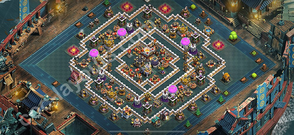 TH11 Anti 2 Stars Base Plan with Link, Legend League, Copy Town Hall 11 Base Design 2026, #60