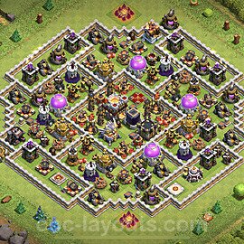 Base plan TH11 (design / layout) with Link, Hybrid, Anti 2 Stars for Farming, #1