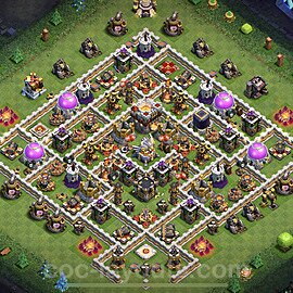 Base plan TH11 (design / layout) with Link, Anti 3 Stars, Hybrid for Farming 2023, #27